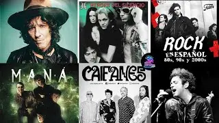 Rock en Espa&ntilde;ol de los 80 y 90 - Bacilos, Zo&eacute;, Hombres G, Soda Stereo, Andr&eacute;s Calamaro, Man&aacute; y M&aacute;s