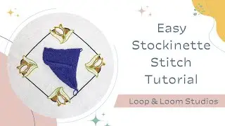 Beginner Level Knitter Stockinette Stitch Tutorial