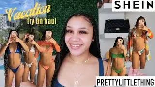 HUGE VACATION TRY ON HAUL | bikinis, dresses, vacation outfits, matching sets & more