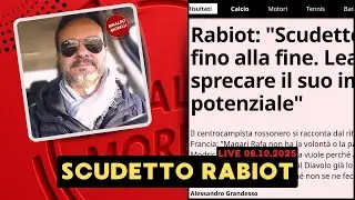 PER UN PUGNO DI DOLLARI E LO SCUDETTO DI RABIOT | Rinaldo Morelli #Live 08.10.2025