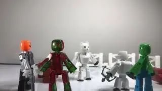 The snake incident #stopmotion #stikbot 