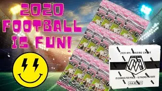 Opening a full SEALED box of 2020 Mosaic Football Cello Packs! Celebrating NFL Free Agency Frenzy!!!