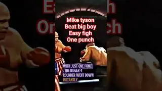 Mike tyson the one and only,.#new #boxing #miketyson #butterbean #nockout