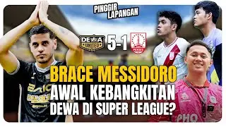 NONTON LANGSUNG DEWA UNITED BANTAI PERSIS SOLO! DEWA PESTA 5 GOL, MESSIDORO CETAK BRACE