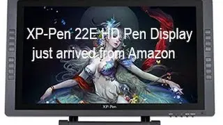 XP Pen 22E только что прибыл с Amazon