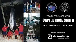 NZ Big Game Fishing - LIVE CHAT with Captain Bruce Smith
