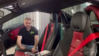 Восстановление и защита кузова Mercedes SLK | Замена штатных ремней на цветные