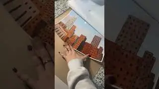 unbox a custom art print with me! ✿ vrussoart #shorts