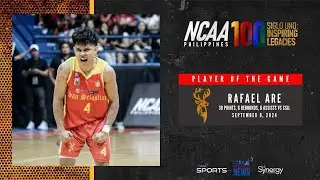 Player of the Game - Rafael Are vs. CSJL | NCAA Season 100