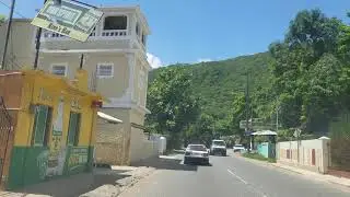 Driving through Bog Walk Gorge | Jamaica
