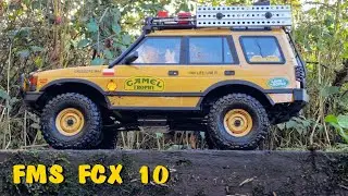 RC model fun: Land Rover Discovery       FMS FCX 10   2025.11.01.              part 2