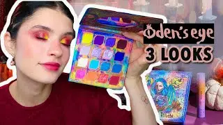 Oden's Eye Helaween Collection X Angelica Nyqvist |  Little Ghost Palette Review + 3 Looks