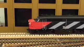 MLW FPA4 Rapido trains