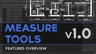 Measure Tools - v1.0 - Maya script