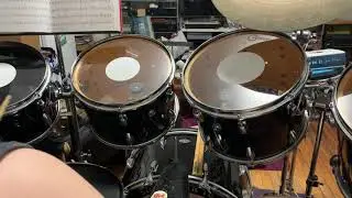 Melodic Drum Solo on a Slingerland RJB drum set