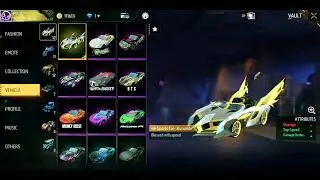 My Vehicle Collection Since 2018 In FreeFire...