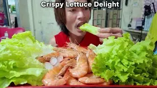 Yummy shrimp eating show ||Khmer food|| #asmr #foodie