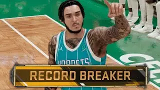 Gelo Breaks an NBA RECORD! NBA 2K21 LiAngelo Ball My Career Ep. 10