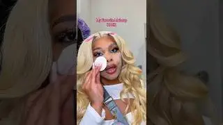 How I keep my Makeup transfer proof!  #makeupbasetutorial #powderhack #transferproofmakeup