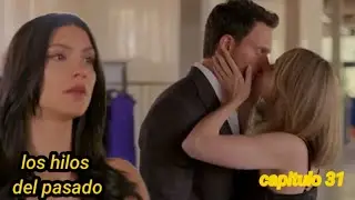 Carlo y tamara se besan frente de cristina [los hilos del pasado]