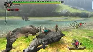 【Wii】 MH3 Eng. - Prelude: Chief's Son in Moga Woods [1/2]
