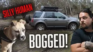 A Relaxed Camping Trip With Our Dogs&hellip; Until We Got Bogged