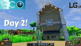 Stone Roads Are In High Demand On Day 2 Of My New Eco Server!