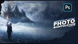 Somewhere on everest/Timelapse photo manipulation/speed art