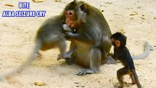 BAD DAY...BREAK HEART LITTLE GIRL ALBA SEIZURES CRY AROUND MUM COS STUPID ANNA CRUEL BITE