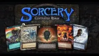 Открытие коробки с бета-версией Contested Realms Sorcery