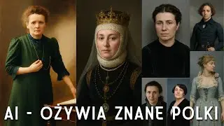 🟢 🎥 Ożywione przez AI: 8 Najbardziej Znanych Polek w Historii Polski 🇵🇱✨ AI ożywia postacie! ❇️ #ai