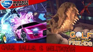 🔴Golf With Your Friends/Rocket League | Chill Stream w/@tgoldenleader @XCROSSYPLAYSX   LIVE🔴