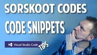 VSCode Tips #1 | Code Snippets