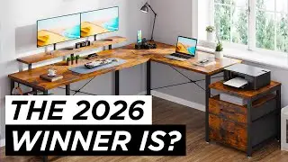 Лучшие угловые компьютерные столы 2026 года - Топ-5 лучших угловых компьютерных столов 2026 года