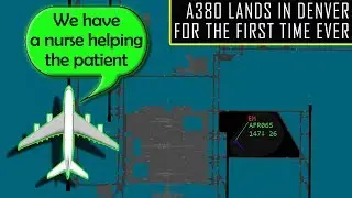 [REAL ATC] Air France A380 Diverts to Denver with a Medical Emergency!