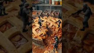 Apple Pie War Zone 🔥🍎 Mini Chefs Gone Wild