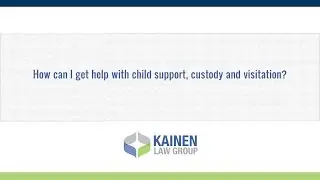 How can I get help with child support, custody and visitation?