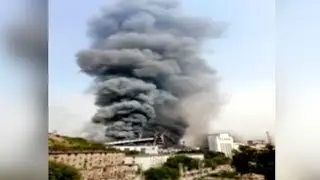 Fire broke out at a new blast furnace at Benxi Steel