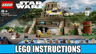 LEGO Instructions | Star Wars | 75365 | Yavin 4 Rebel Base (All Books)