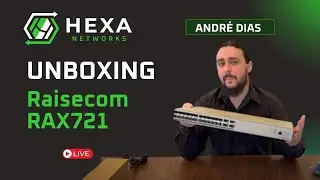 Unboxing da  Raisecom RAX721