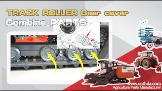 TRACK ROLLER Gear cover combine rasp bars(Harvester Parts T076)