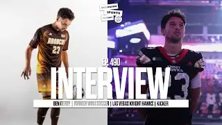 Episode 490: Interview with Current Kicker for the Las Vegas Knight Hawks Ben Derby: