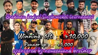 Single wicket tournament at Brahman badyal #trending #cricket #jammukashmir #cricketlover#nightgames