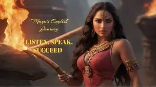 Believe and Achieve Maya's Journey | English Speaking & Listening Skills Practice