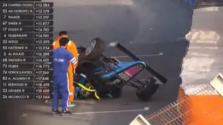 Vaessen Big Crash Flip | F4 UAE 2026 | Dubai Race 2