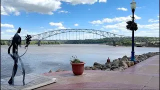 A Mississippi Riverwalk: Dubuque, Iowa