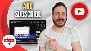 How To Add Subscribe Button On Youtube Video