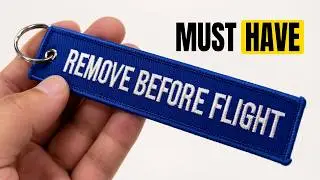 Remove Before Flight Keychain Luggage Tag Review