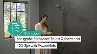 hansgrohe Raindance Select S shower set 120 3jet with PowderRain