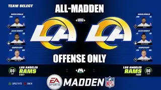Madden NFL 23 Rams vs. Rams (All-Madden) (Rams Offense Only) [4K, 2160p, UHD, PC]